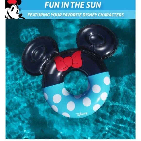 Disney Pool Float Party Tubes by GoFloats Minnie Mouse New in box - Picture 3 of 3